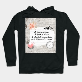 Fleetwood Mac Landslide Lyrics Print Hoodie